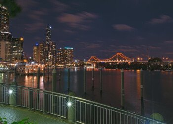 Brisbane River at Night