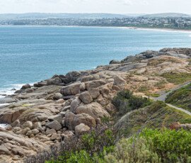 Looking Out Over The Bay